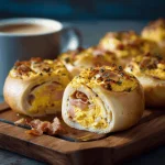 A delicious plate of Breakfast Rolls