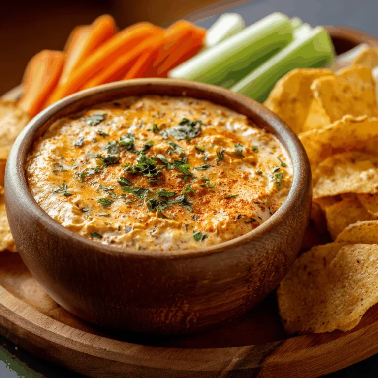 Dive into Flavor with My Favorite Buffalo Ranch Dip