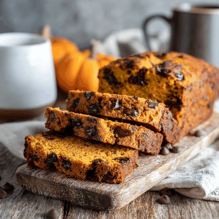Why This Chocolate Chip Pumpkin Bread Is My Fall Favorite