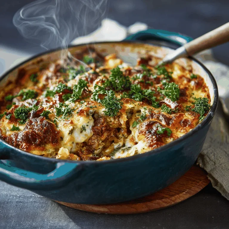 Dig Into My Favorite Farmer’s Casserole That Comforts All A delicious plate of Farmer’s Casserole