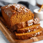 A delicious plate of Low Calorie Pumpkin Bread