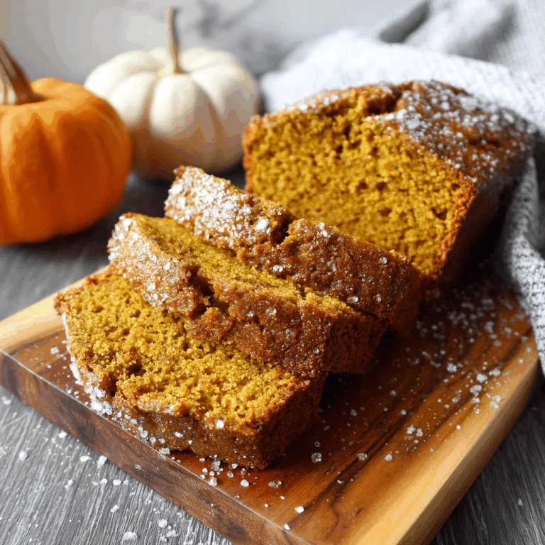 Fall in Love with My Perfectly Moist Pumpkin Bread