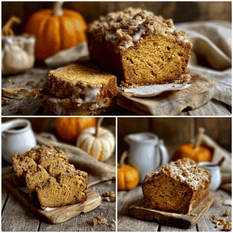 Baking Memories with Grandma’s Pumpkin Bread with Streusel