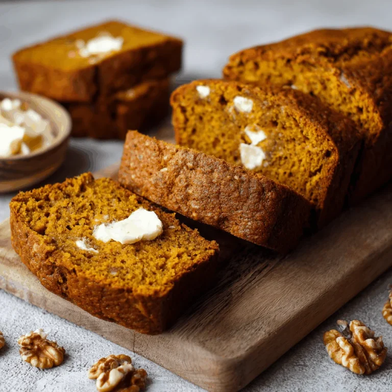 Fall Into Flavor with This Irresistible Pumpkin Bread