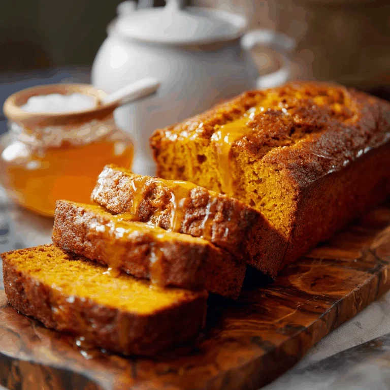 Discover the Rich and Buttery Pumpkin Bread You’ll Love A delicious plate of Pumpkin Bread - Rich and Buttery