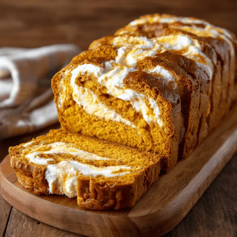 Baking Memories: My Favorite Swirled Pumpkin Cream Cheese Bread