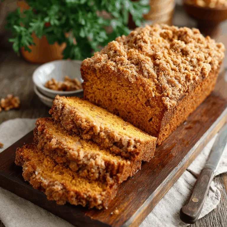Why This Pumpkin Streusel Bread Will Warm Your Heart