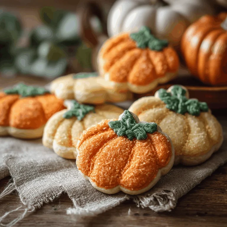 Discover the Joy of Pumpkin Sugar Cookies This Fall
