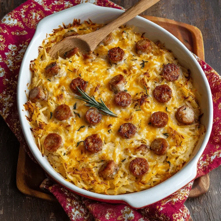 Why This Sausage Hashbrown Casserole is a Breakfast Must