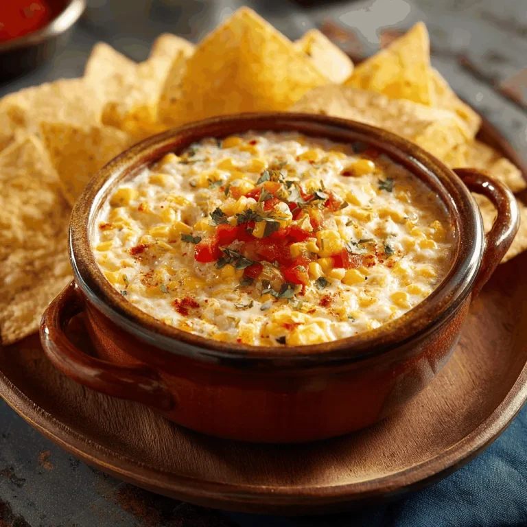 Why This Traditional Corn Dip Is My Party Favorite A delicious plate of Easy Traditional Corn Dip Recipe - MushroomSalus
