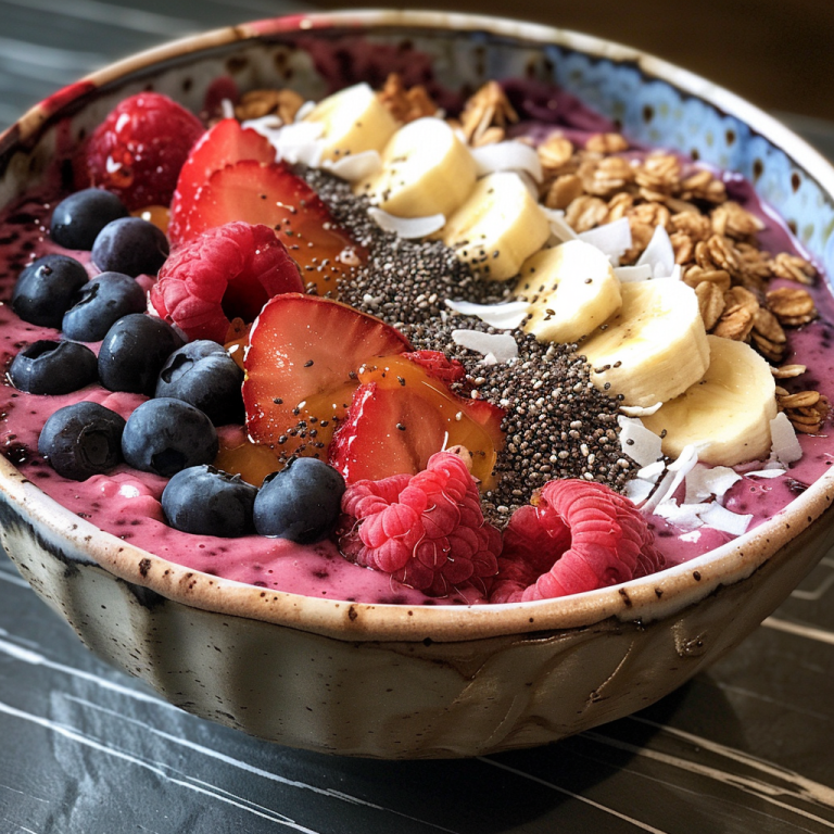 Creating a Wholesome Berry Smoothie Bowl: A Delicious Start to Your Day