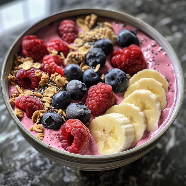 Nourishing Bliss: Crafting the Perfect Berry Smoothie Bowl