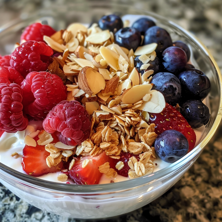 Elevate Your Breakfast: The Joy of Greek Yogurt Parfaits with Berries and Almonds