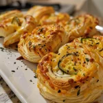 Juicy Jalapeno Popper Twists arranged artfully, highlighting the crispy texture and vibrant ingredients.