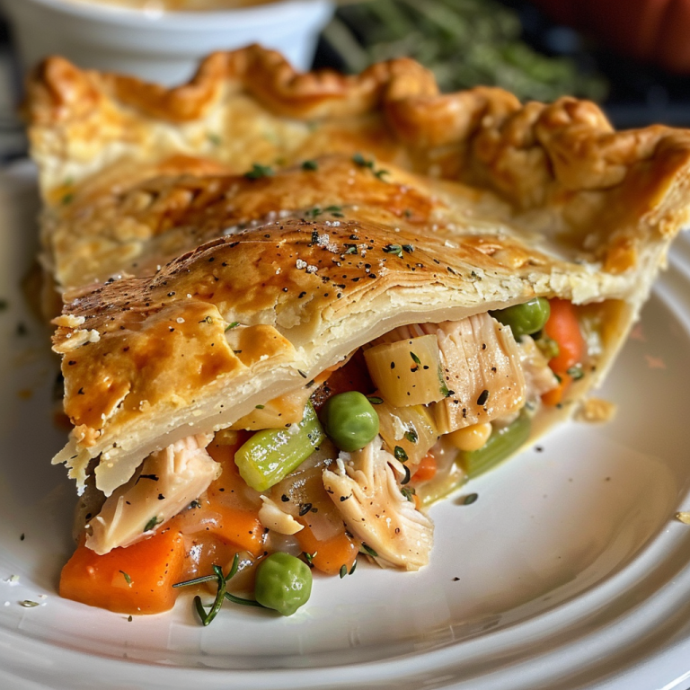 Elevate Your Thanksgiving Feast with This Savory Turkey and Veggie Pie