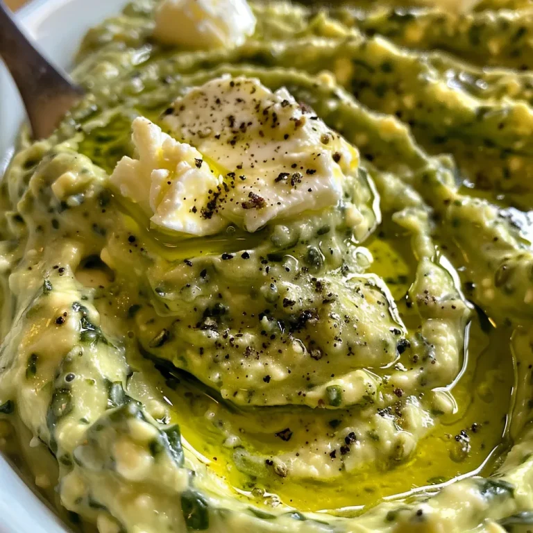 Elevate Your Appetizer Game with Green Goddess Whipped Feta Dip Textured Green Goddess Feta Dip garnished with parsley, served on a wooden surface.
