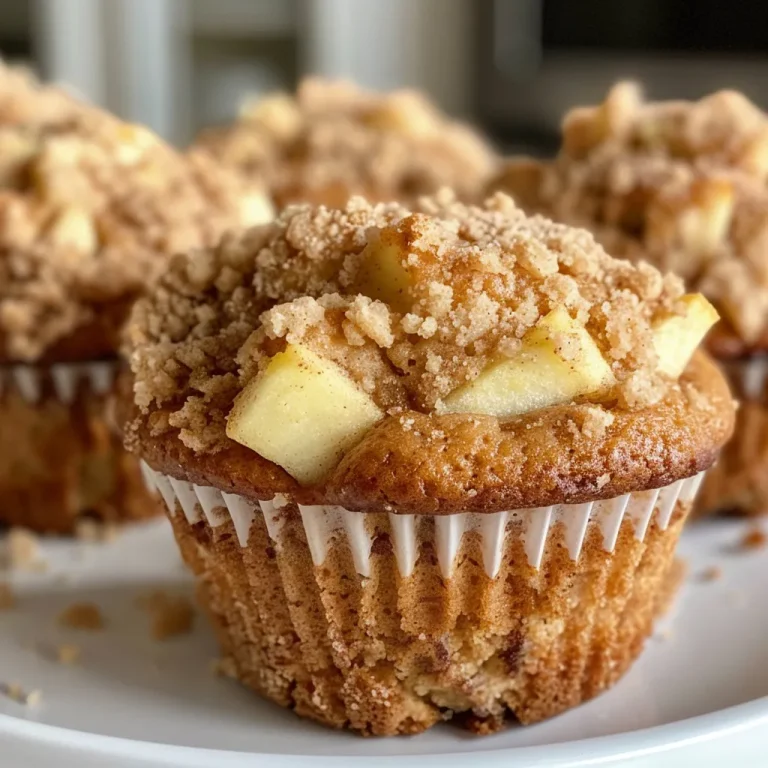 Delightful Apple Cinnamon Muffins: A Cozy Treat for Any Occasion Delicious apple cinnamon muffins, highlighting diced apples peeking from the batter.