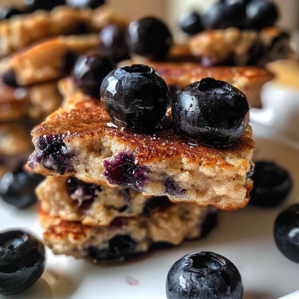 Appetizing cottage cheese pancake bites arranged neatly on a table.