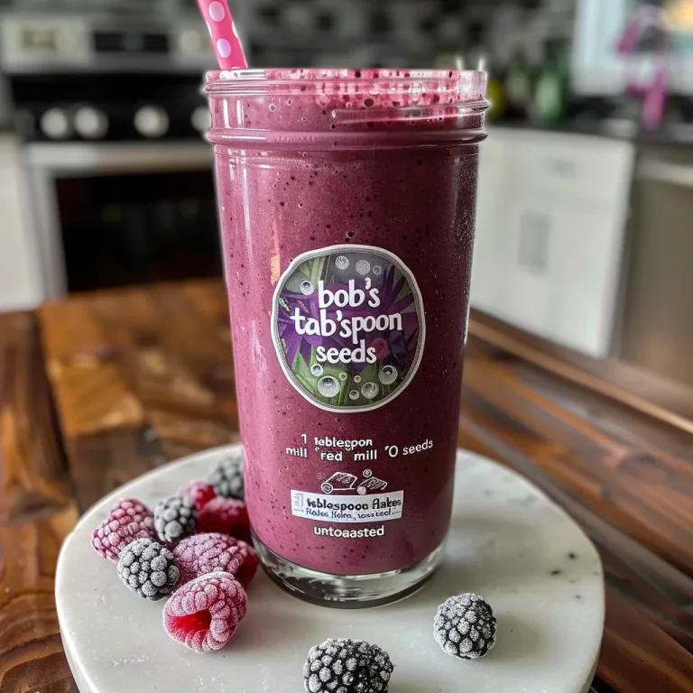 ['Close-up of a vibrant berry coconut chia smoothie in a glass, showcasing mixed berries and chia seeds.', 'Side view of a delicious berry chia smoothie, with coconut milk and visible chia seeds on top.', 'Photographic detail of a berry coconut smoothie featuring purple and red berries, chia seeds, and coconut flakes.', 'Refreshing berry smoothie in a glass, filled with colorful frozen berries and adorned with chia seeds.']