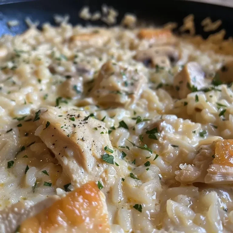 ['Close-up side view of a Chicken and Rice Casserole, showcasing its creamy texture and ingredients.', 'Juicy Chicken and Rice Casserole displayed from the side, highlighting layers of chicken, rice, and cheese.', 'Side perspective of Chicken and Rice Casserole, revealing a golden, cheesy top and colorful vegetables.', 'Detailed view of Chicken and Rice Casserole on a plate, featuring diced chicken and mixed vegetables.']