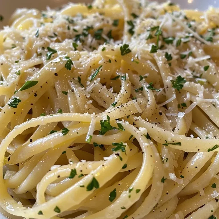 ['Close-up view of garlic buttered noodles topped with grated Parmesan and parsley.', 'A delectable plate of garlic buttered pasta with melted butter glistening on top.', 'A side view of a bowl filled with buttery garlic noodles and sprinkled Parmesan cheese.', 'Delicious garlic buttered noodles served in a bowl, showcasing their creamy texture.']