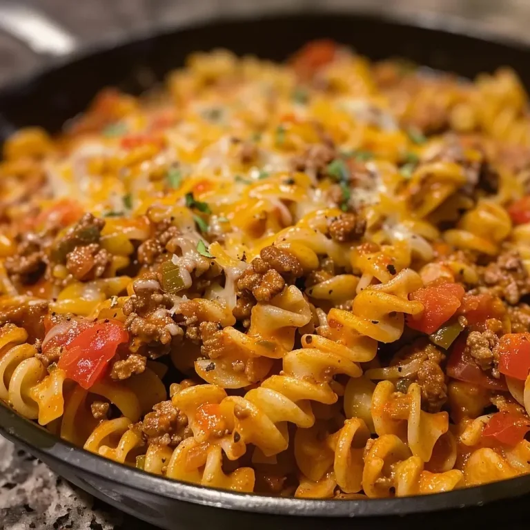 ['Close-up view of a colorful plate of Taco Pasta with cheese and toppings.', 'Side perspective of delicious Taco Pasta, garnished with sour cream and parsley.', 'Juicy Taco Pasta in a bowl, featuring pasta shells, ground beef, and cheese.', 'Detailed shot of Taco Pasta, showcasing vibrant ingredients like salsa and crushed chips.']