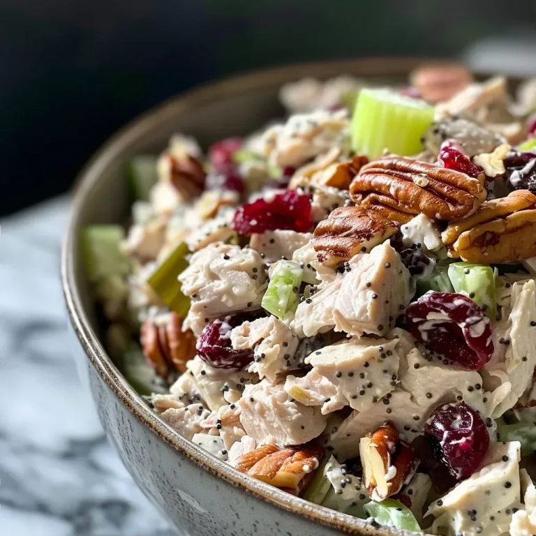 ['Close-up of a colorful turkey salad with diced turkey and fresh vegetables.', 'Juicy turkey salad featuring celery, red onion, and parsley in a bowl.', 'Side view of a turkey salad, highlighting the creamy texture and fresh ingredients.', 'Detailed shot of a turkey salad made with mayonnaise and lemon dressing.']