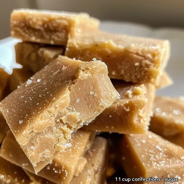 Unveiling the Magic of Brown Butter Fudge: A Sweet Journey Close-up view of rich brown butter fudge pieces on a white plate.
