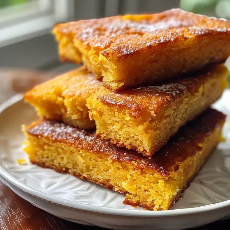 Crispy Comfort: Unveiling the Joy of Fried Cornbread Close-up of golden-brown fried cornbread with a crispy texture on a wooden table.
