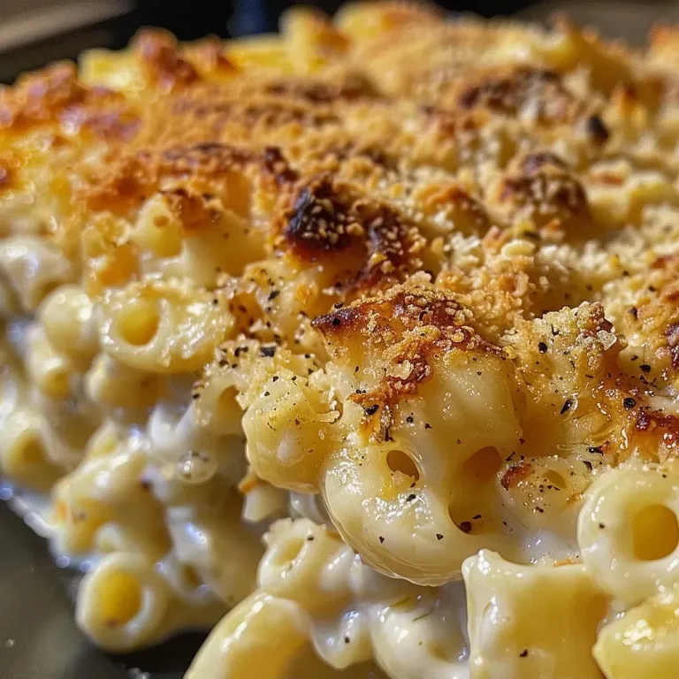 Elevate Your Comfort Food Game with Smoked Gouda Macaroni Fritters Close-up view of a golden-brown smoked gouda macaroni fritter on a plate.