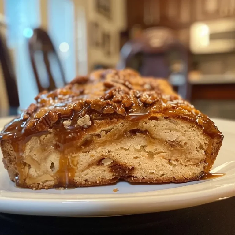 Crafting the Perfect Sticky Buns: A Sweet Journey Close-up of sticky buns drizzled with caramel sauce and topped with pecans.